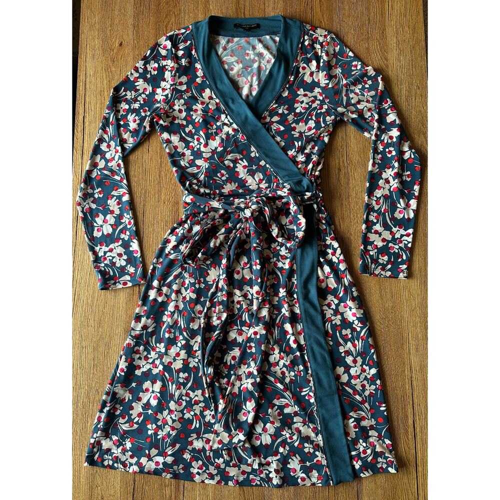 Banana Republic Floral Wrap Dress Size XS